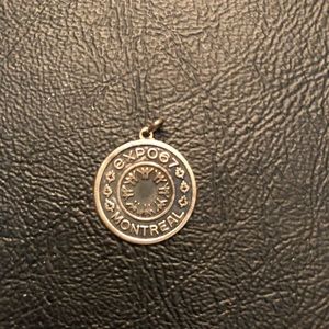 Vintage silver charm